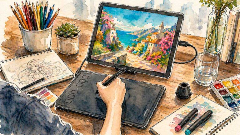 Mesa digitalizadora até R$200: melhor custo-benefício